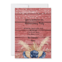 Fiesta de Calentamiento Doméstico Rústico de Flore