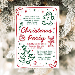 Invitación Fiesta de captación de Navidades de la mano de fer