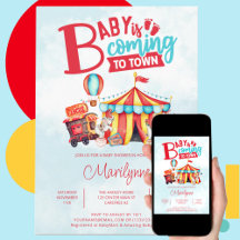 Fiesta de Carnaval Circo Baby Shower