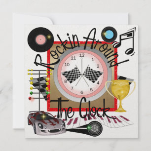 Invitación Fiesta de Carreras de Rockin Real - SRF