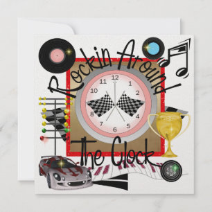 Invitación Fiesta de Carreras de Rockin Real - SRF