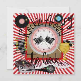 Invitación Fiesta de Carreras de Rockin Real - SRF