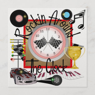 Invitación Fiesta de Carreras de Rockin Real - SRF