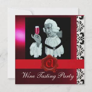 INVITACIÓN FIESTA DE CATA DE VINO DEL SOMMELIER SELLO DE LACR