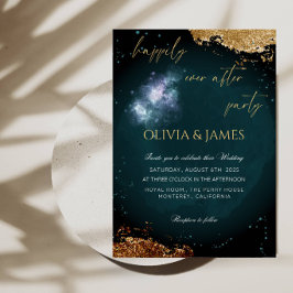 Invitación Fiesta de celebración de boda Después de Felices P