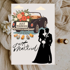 Invitación Fiesta de Celebración de Boda Recién Casados