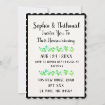 Fiesta de celebración de casa floral moderna y sen