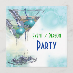 Invitación fiesta de celebración de cumpleaños número 40 pers