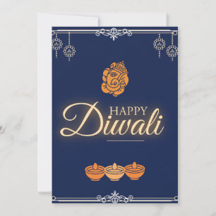 Invitación Fiesta de celebración de Diwali