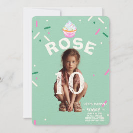 Invitación Fiesta de Celebración de Dobles Dígitos