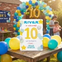 Fiesta de Celebración de Dobles Dígitos
