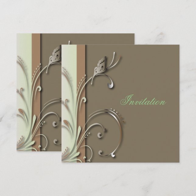 Invitación Fiesta de Celebración de Todo Propósito | Texto de (Anverso / Reverso)