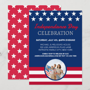 Invitación Fiesta de Celebración del Día de la Independencia 
