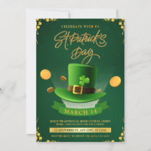 Fiesta de Celebración del Día de San Patricio Verd