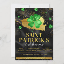 Fiesta de Celebración del Día de San Patricio Verd