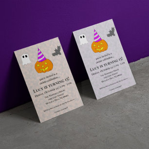Invitación Fiesta de Celebración Siniestra Cumpleaños de Hall