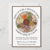 Fiesta de cena de la Plataforma de comida etíope I