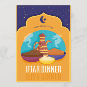Invitación Fiesta de cena Iftar