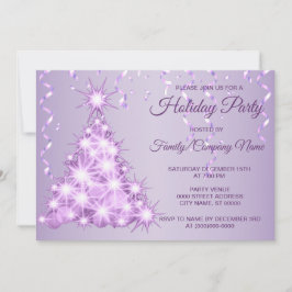 Invitación Fiesta de cena navideño navideño