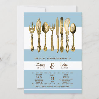 Invitación fiesta de cena PERSONALIZA