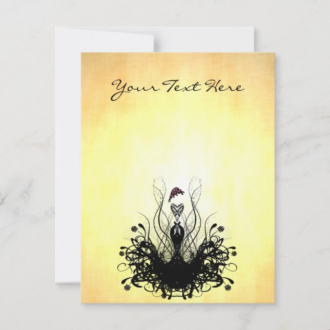 Invitación Fiesta de cena temática Gatsby de los años 20 (Anverso)
