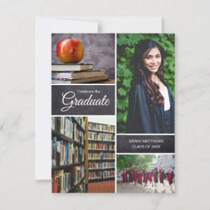 Invitación Fiesta de clase de foto de graduado de personaliza