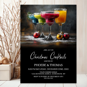 Invitación Fiesta de Cocktail de Navidad