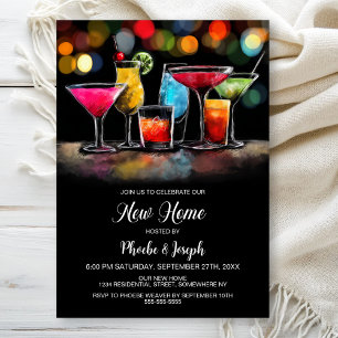 Invitación Fiesta de Cóctel de Estrenar Hogar
