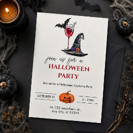 Invitación Fiesta de Cóctel de Halloween