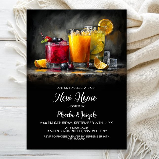 Invitación Fiesta de Cóctel de Inauguración de Casa (Subido por el creador)