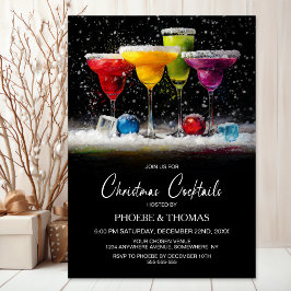Invitación Fiesta de Cóctel de Navidad