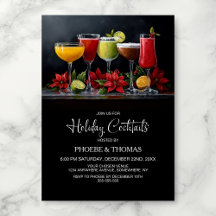 Fiesta de Cóctel Navideño de Poinsettia