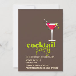 Invitación Fiesta de cócteles
