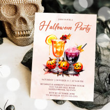 Fiesta de cócteles de Halloween