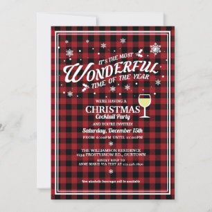 Invitación Fiesta de cócteles de los Navidades de la Red Plai