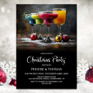 Invitación Fiesta de Cócteles de Navidad