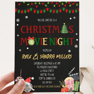 Invitación Fiesta de Cócteles de Navidad
