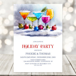 Invitación Fiesta de cócteles de vacaciones