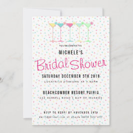 Invitación Fiesta de cócteles Ducha de novia