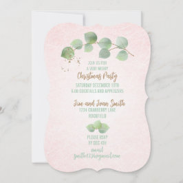 Invitación Fiesta de cócteles Personalizado Eucalyptus Rosa L