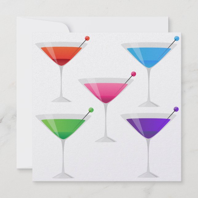 Invitación Fiesta de cócteles - SRF (Anverso)