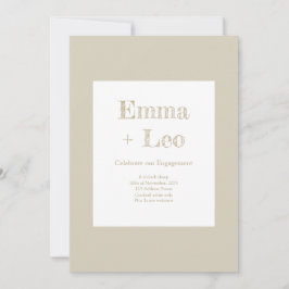 Invitación Fiesta de compromiso