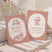 Fiesta de compromiso de la pareja de I Do BBQ