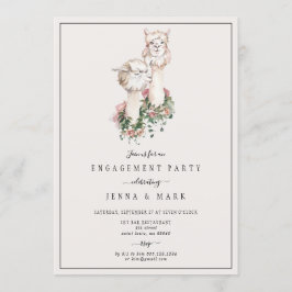 Invitación Fiesta de compromiso de la pareja de novias llamad