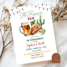 Fiesta de compromiso de Tacos y Cervezas Pareja Pe