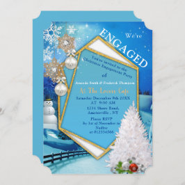 Invitación Fiesta de compromiso de vacaciones