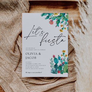 Invitación Fiesta de compromiso mexicano