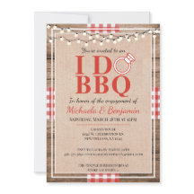 Fiesta de compromiso Rustic I Do BBQ para parejas