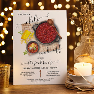 Invitación Fiesta de Concurso de Chili