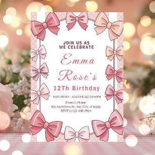 Invitación Fiesta de Coqueta Elegante